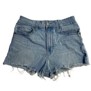 Women's / Juniors Rewash Light Blue Stretch Cutoff Jean Shorts Size 5 / 27